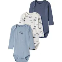 Name it Rompertje/body saffier / lichtblauw / mintgroen / offwhite
