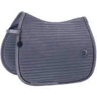 Eskadron Velvet Crystal Platinum 26 Zadeldek Slate Blue Full
