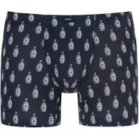 Mey Boxershorts 'Pancake Proof' donkerblauw / wit