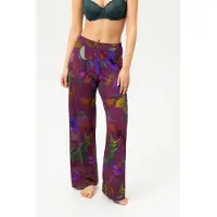 Mey Lange broek Serie Cosmic Garden Crushed Berry | Maat XL