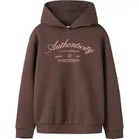 Name it Sweatshirt 'NKFNikolisa' bruin / lichtroze