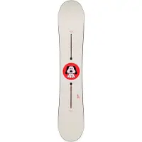 Burton - Snowboards - Process Flying V Good Dog 2027 voor Heren van Hout - Maat 155 cm - Rood