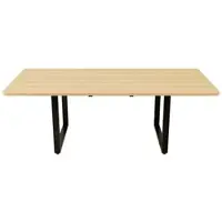 STILVORA Eettafel - Uitschuifbaar Met 3 Lengtes - Voor Eetkamer En Keuken - MDF - Eiken - 140 180 220 X 80 Cm