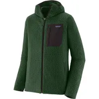 Patagonia R1 Air Full-Zip Hoody, groene fleece voor heren || Maat: XL