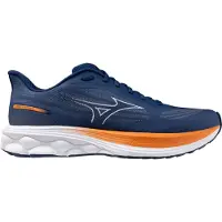 Mizuno Wave Skyrise 7 hardloopschoenen Blauw Oranje AW26, Maat 42,5 - EUR