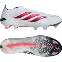 Adidas Predator Elite Veterloze Gras Voetbalschoenen (FG) Wit Zwart Roze