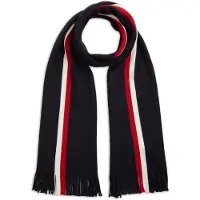 Tommy Hilfiger Sjaal navy / kersrood / wit