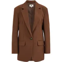 We fashion - Dames relaxed fit blazer - Relaxed Fit - Bruin - Maat: 32