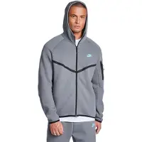 Nike Tech Fleece Sportswear Vest Donkergrijs Blauw Zwart