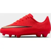 Nike Mercurial Vapor 17 Club Gras / Kunstgras Voetbalschoenen (MG) Kids Felrood Zwart Goud