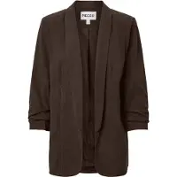 Pieces Pcbosella 3/4 Corduroy Blazer Dames Bruin XS