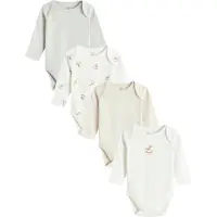 Cool Club Rompertje/body lichtbeige / wit / offwhite