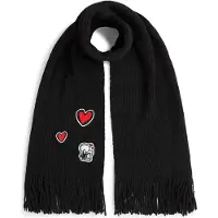 Karl Lagerfeld Doek rood / zwart / wit