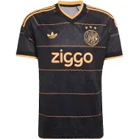Adidas Functioneel shirt 'Ajax Amsterdam 26/27' abrikoos / zwart