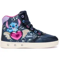Geox Sneakers 'J SKYLIN ' blauw / navy / lavendel / pink