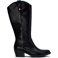 Refresh Dames Laarzen 176147 zwart (37), 5 tot 8 cm, Ritssluiting, Casual 17614701-NEGRO