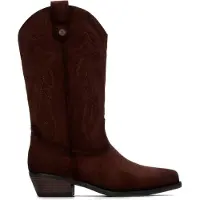 Refresh Dames Bruine laarzen 176295 (38), 3 tot 5 cm, Ritssluiting, Casual 17629502-MARRON