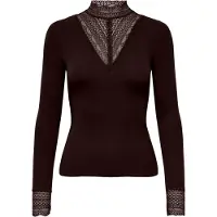 ONLY Shirt 'ONLTILDE' donkerbruin