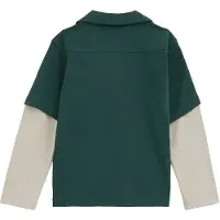 We fashion Overhemd groen / wit