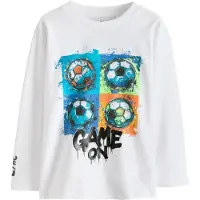Next Shirt gemengde kleuren / wit