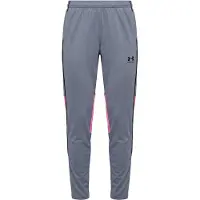 Under Armour Sportbroek 'Challenger' donkergrijs / pink / zwart