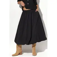 Busem Hoge Taille A-Lijn Midi Rok