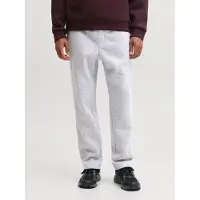 Jack & Jones Broek 'JPSTKANE BRADLEY' grijs gemêleerd / zwart