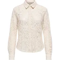 ONLY Onlbirun Overhemd Dames Grijs S