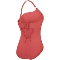 Speedo Dames/Dames Asymmetrisch Eendelig Zwempak (Bruin)