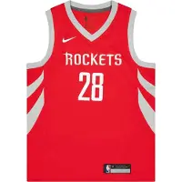 Nike Harden Houston Rockets basketbalshirt voor kinderen (Universiteitsrood)