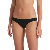 Nike Dames/Dames Logo Laag uitgesneden Bikinibroekje (Zwart)