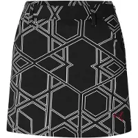 Puma Geometrische golfskort voor dames (Zwart)