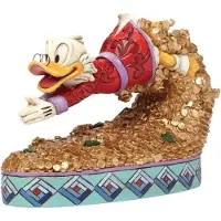 Minnie & Mickey Mouse - Disney Verzamelfiguren - Treasure Dive (Scrooge McDuck Figurine) - voor Geen - meerkleurig - Maat Standard