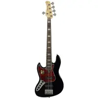 Sire Marcus Miller V7+ A5L Black linkshandige 5-snarige elektrische basgitaar