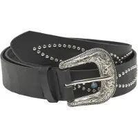 Urban Classics Riem 'Western Rivet' zwart / zilver