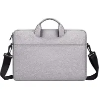Devia MacBook handtas Justyle 15,4" grijs (15.40"), Laptoptas, Grijs