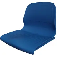 Softee Pvc Zitting Met Rugleuning Spark Cr M4 Blauw