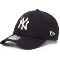 New Era Pet grijs / oranje / black denim / wit