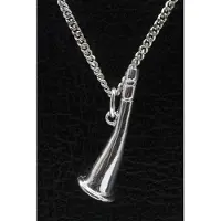 MOOYE ® - Collectie Zilveren Scheepstoeter ketting hanger