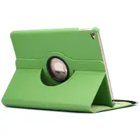 Mobigear Tablethoes geschikt voor Apple iPad Air 2 (2014) Hoes | DuoStand Draaibare Bookcase - Groen