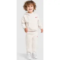 Nike Open Hem Hoodied Tracksuit Infant, beige