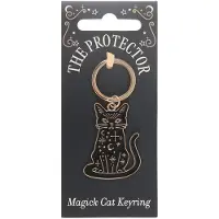 Something Different - The Protector Magick Black Cat Sleutelhanger - Zwart