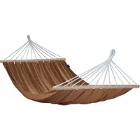 Potenza Roma XL Karmel Tuinhangmat 220x160 cm voor twee personen met bar