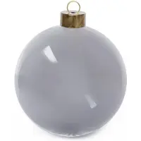 Leeff - Kerstbal 'Cis' (M) - Lichtgrijs