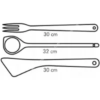 Tescoma Houten Keukengerei Set - 3 stuks