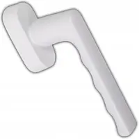 Hoppe SecuForte raamklink aluminium, verstelbare pen 32-42 mm
