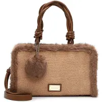 Tamaris Handtas 'Madlin' bruin / taupe