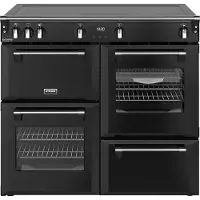 Stoves Richmond 100 ZLS DX fornuis 5-pits inductie fornuizen - kleur dubbele oven zuinig energieklasse A - 100 cm breed inductiefornuis
