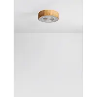 Create - Stille plafondventilator 40W Ø50 cm met verborgen bladen en LED-verlichting - S - Met licht - Afstandsbediening - WIND CLEAR EASY