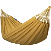 Potenza Merkloze dubbele hangmat Colombian Style Geel 330cm